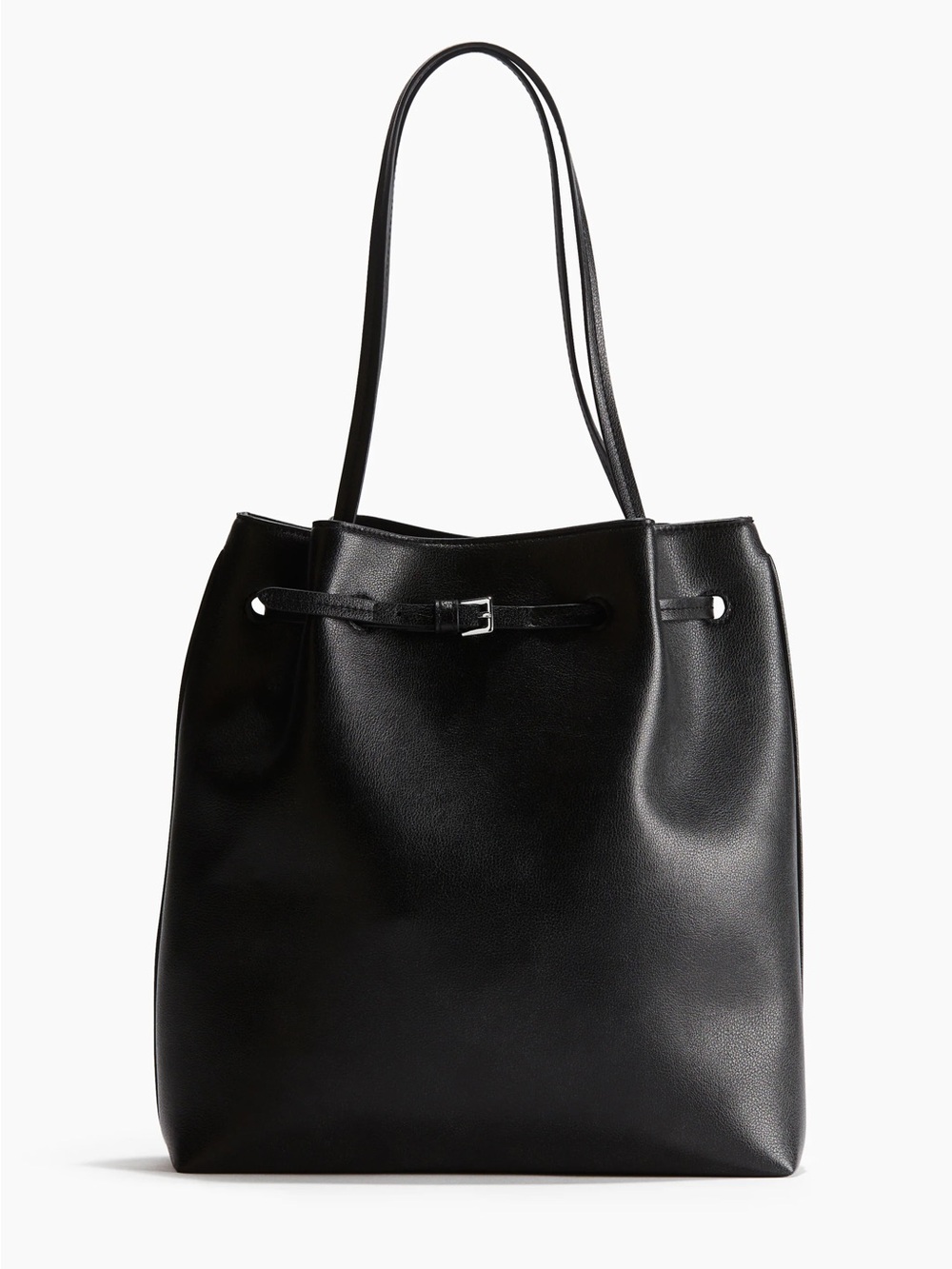 H&M Classic Black Tote Bag